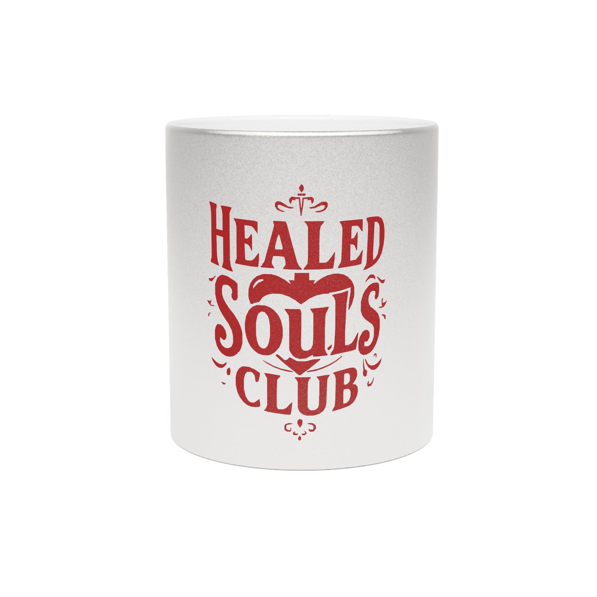 Mug - Healed Souls Club - Metallic Silver/Gold Mug